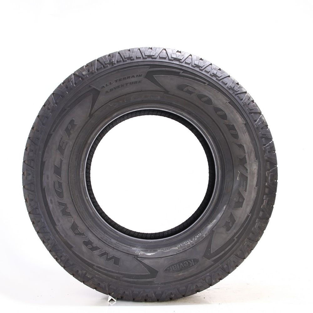 Set of (2) Driven Once 265/70R16 Goodyear Wrangler All-Terrain Adventure Kevlar 112T - 11.5/32 - Image 3