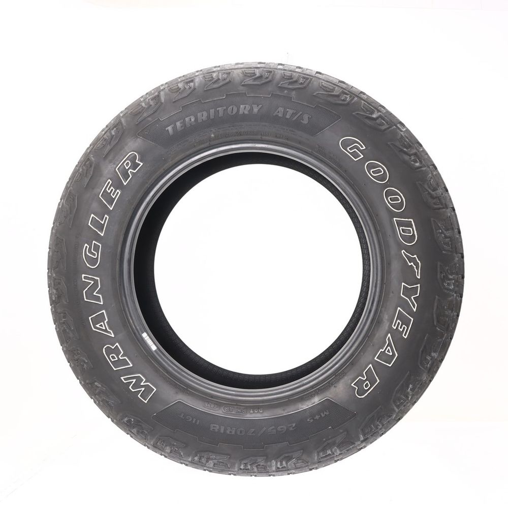 Used 265/70R18 Goodyear Wrangler Territory AT/S 116T - 8.5/32 - Image 3