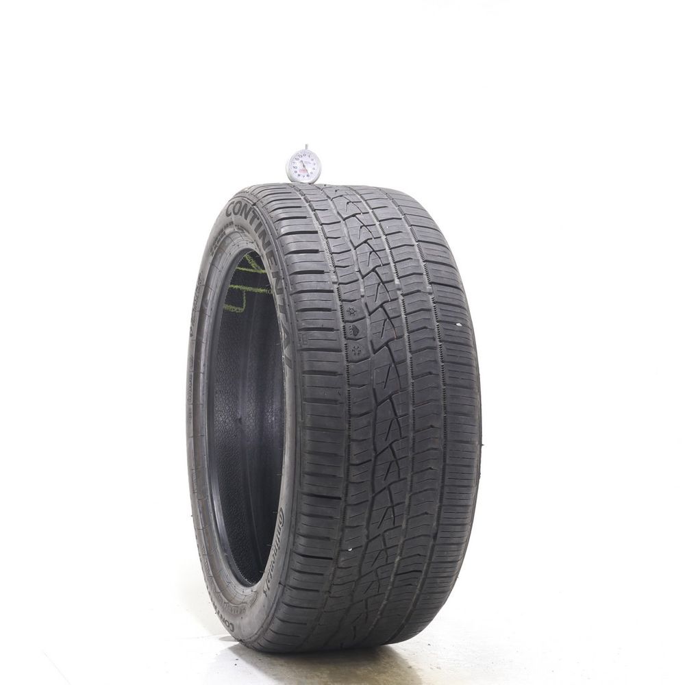 Set of (2) Used 255/40ZR19 Continental ControlContact Sport SRS Plus 100Y - 5.5-7/32 - Image 1