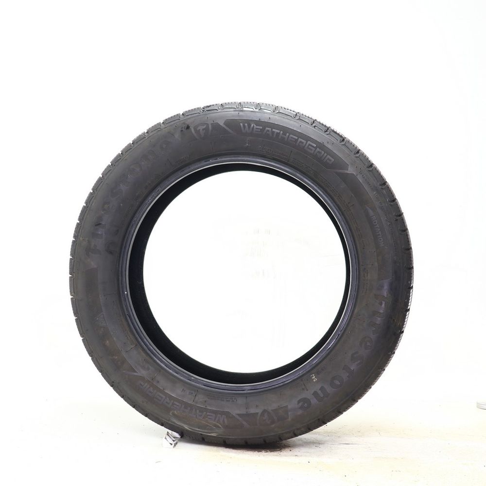 Set of (4) Driven Once 225/60R18 Firestone WeatherGrip 100H - 9.5/32 - Image 3