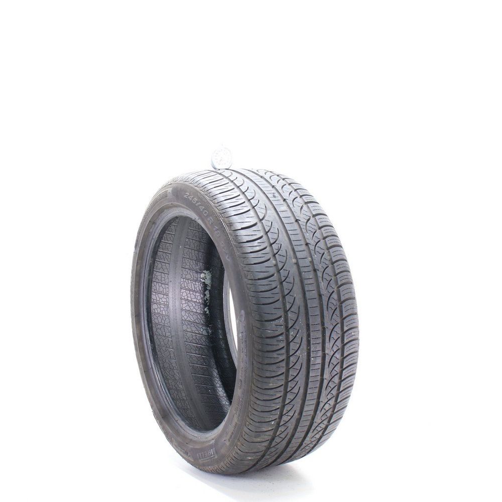 Set of (2) Used 245/40R18 Pirelli P Zero Nero MO 97V - 6.5-8/32 - Image 4