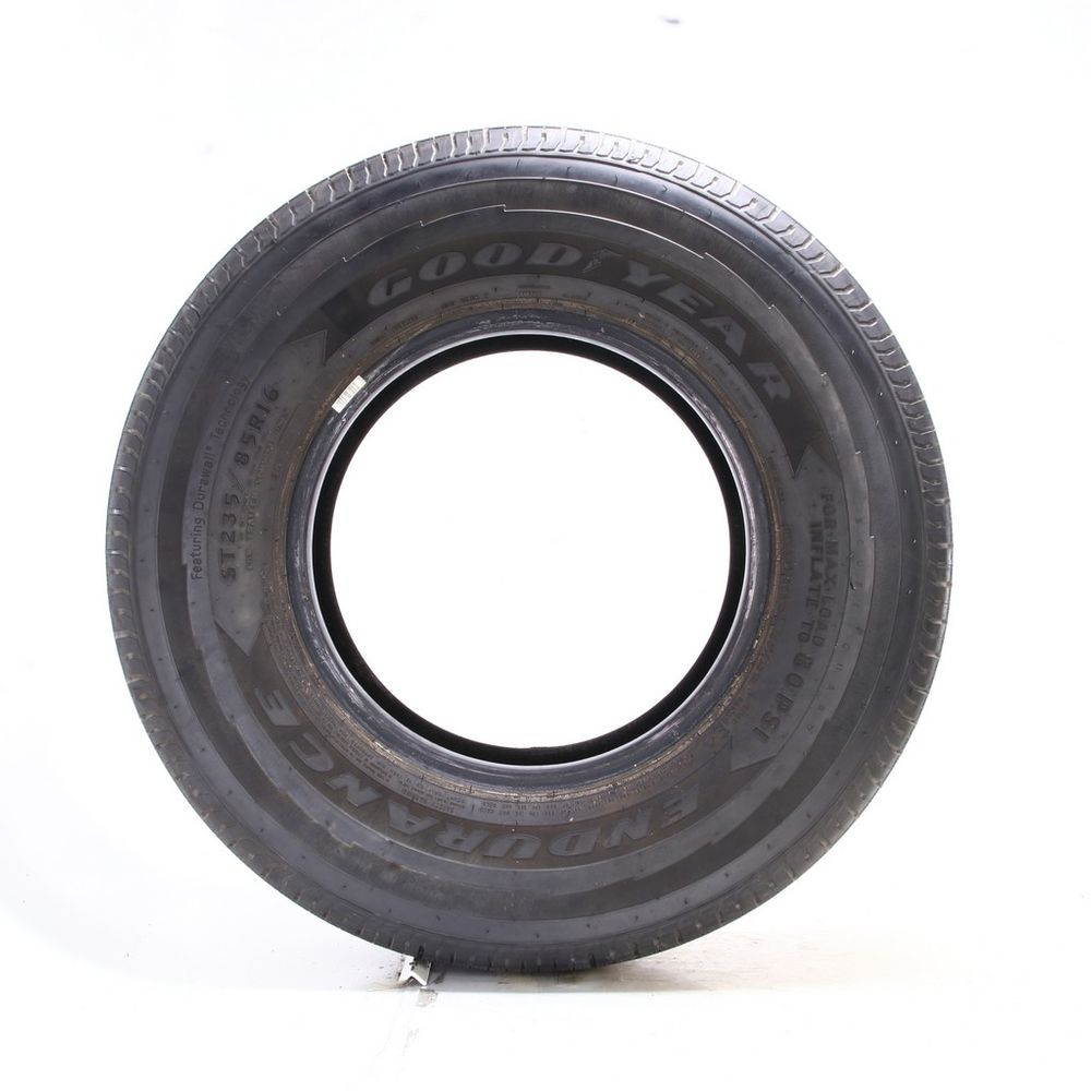 Set of (4) Driven Once ST 235/85R16 Goodyear Endurance 125/121N E - 8/32 - Image 3