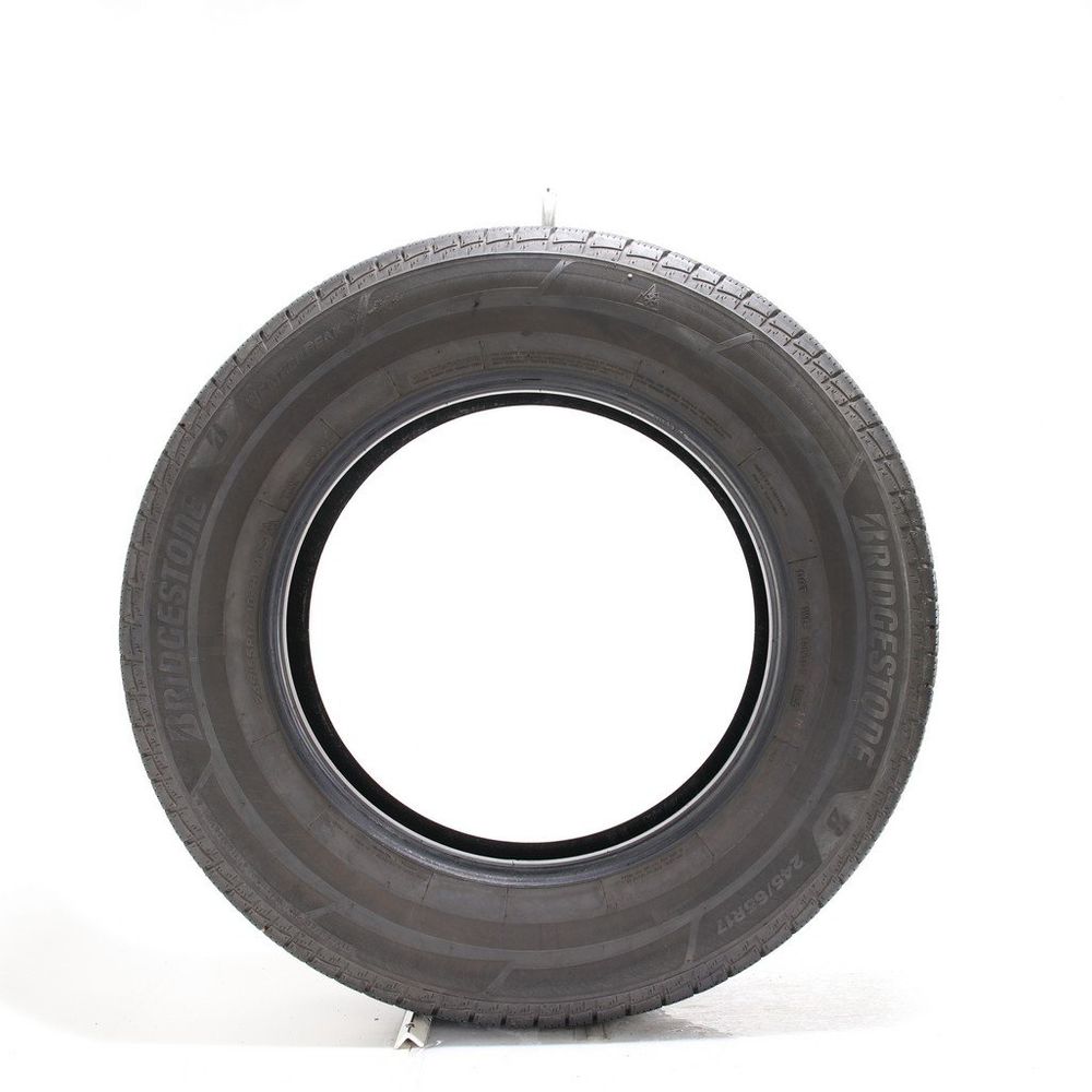 Set of (2) Used 245/65R17 Bridgestone WeatherPeak 107H - 8.5-9/32 - Image 3