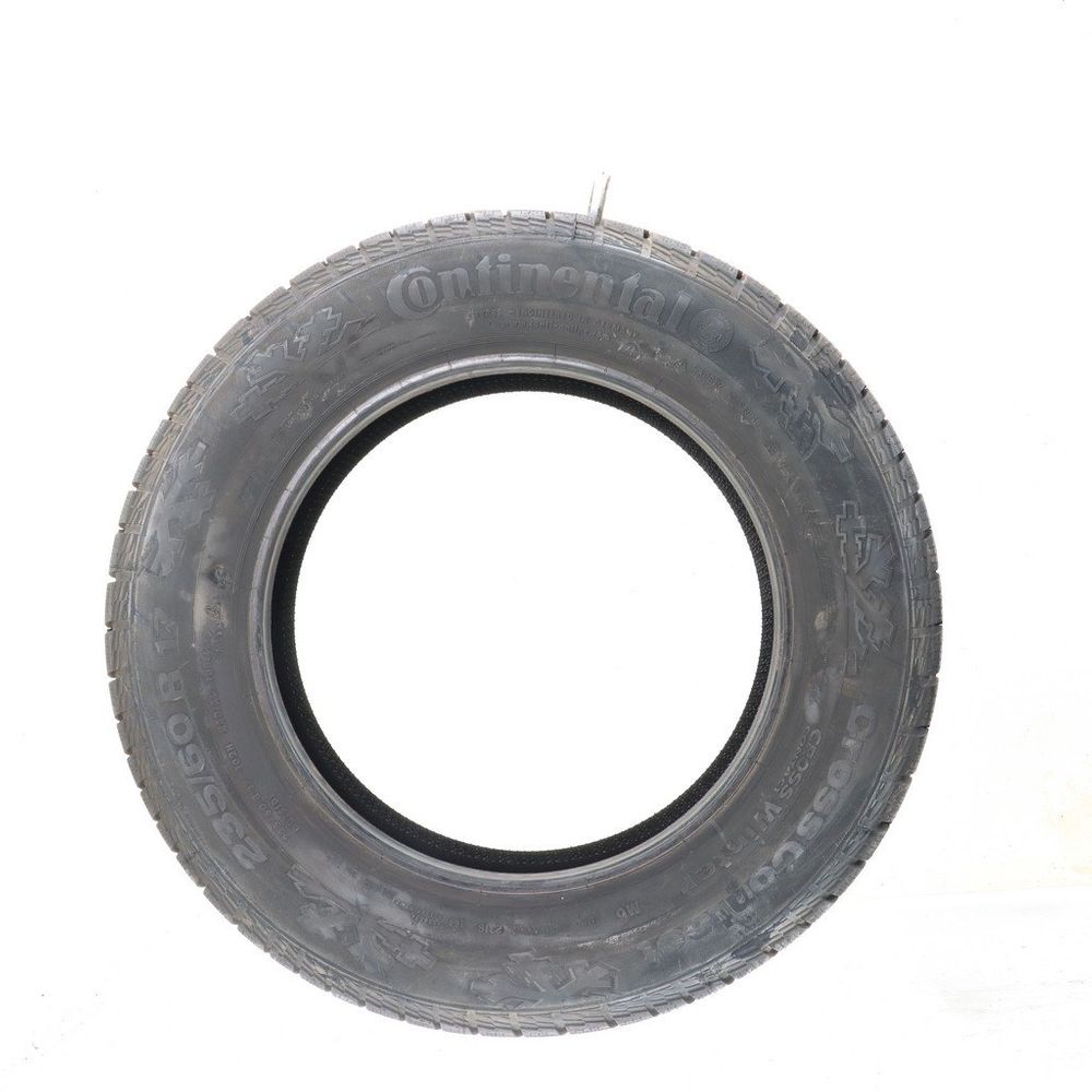 Used 235/60R17 Continental CrossContact Winter MO 102H - 10.5/32 - Image 3