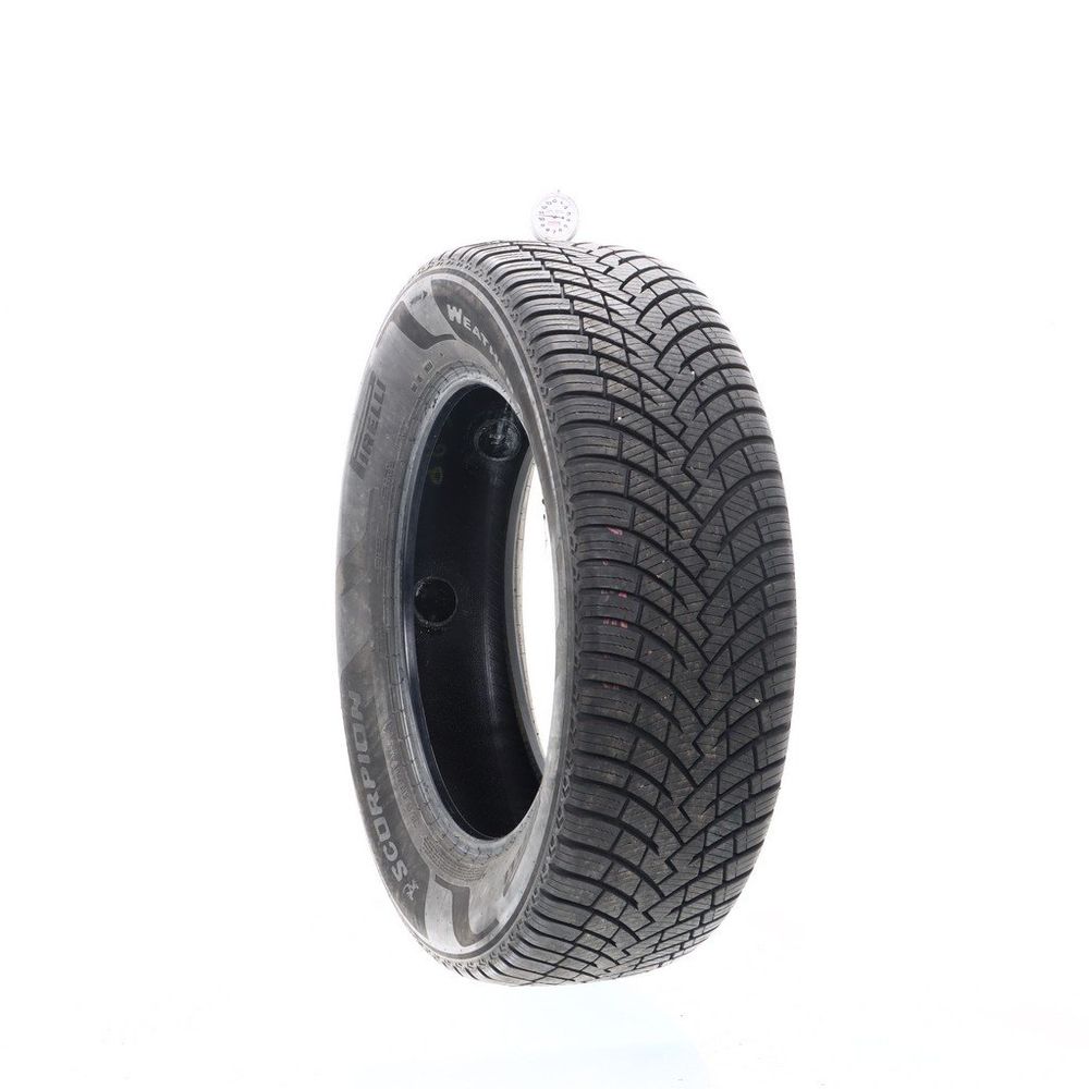 Set of (2) Used 235/65R18 Pirelli Scorpion Weather Active 106V - 10.5-11/32 - Image 1