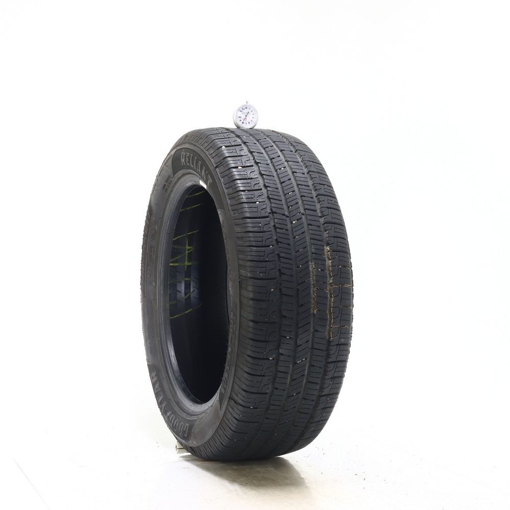 Set of (4) Used 215/55R17 Goodyear Reliant All-season 94V - 8-8.5/32 - Image 1