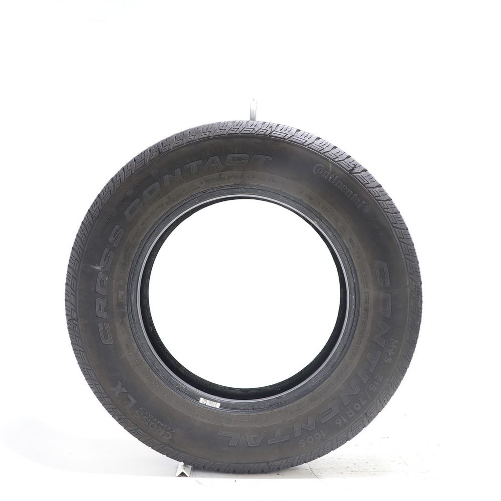 Set of (2) Used P 215/70R16 Continental CrossContact LX 100S - 8/32 - Image 3