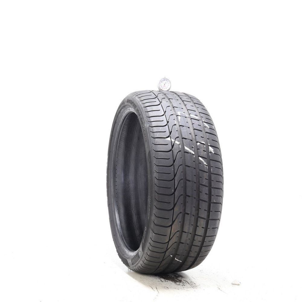 Set of (2) Used 245/35ZR20 Pirelli P Zero 95Y - 8-8.5/32 - Image 1