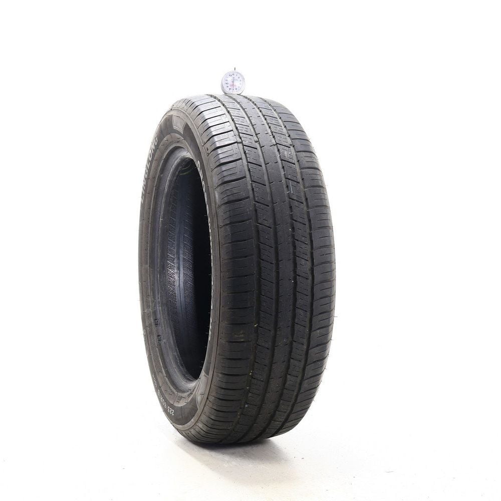 Set of (2) Used 225/60R18 Linglong Crosswind 4X4 HP 100H - 7-8/32 - Image 1