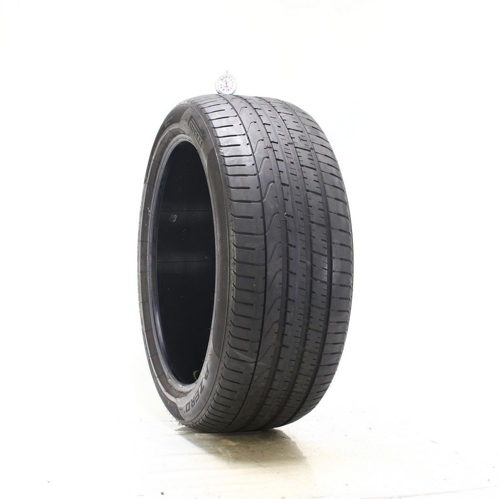 Set of (4) Used 285/40ZR22 Pirelli P Zero B 110Y - 6-6.5/32 - Image 1