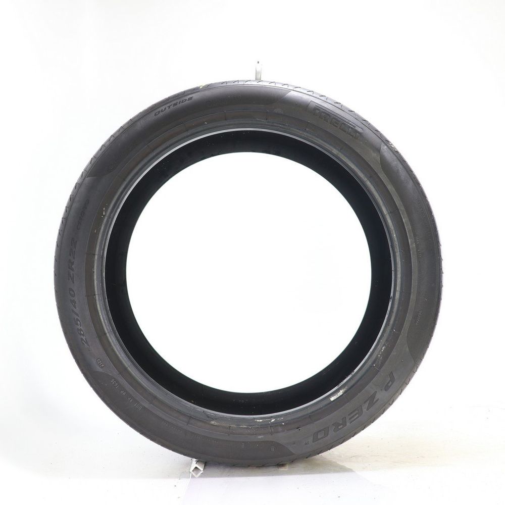 Set of (4) Used 285/40ZR22 Pirelli P Zero B 110Y - 6-6.5/32 - Image 3