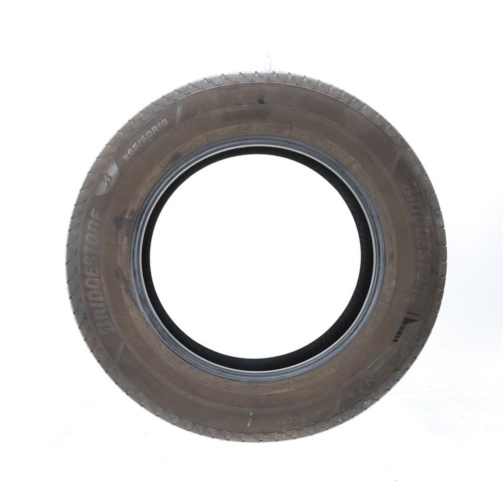 Set of (2) Used 265/60R18 Bridgestone Alenza AS Ultra 110V - 7-7.5/32 - Image 3