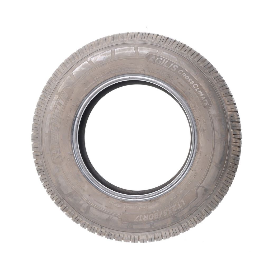 Set of (2) Used LT 235/80R17 Michelin Agilis CrossClimate  120/117R E - 5/32 - Image 3