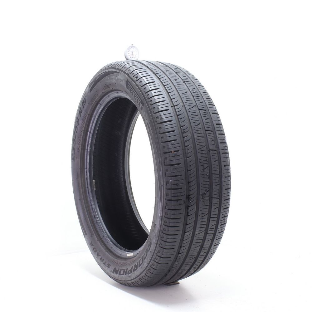 Set of (2) Used 225/55R19 Pirelli Scorpion Strada 99H - 6-7.5/32 - Image 4