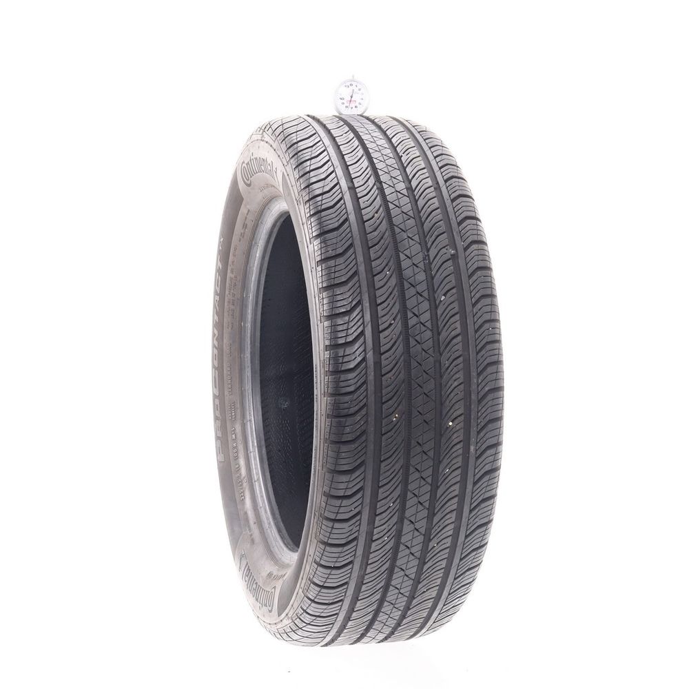 Set of (2) Used 235/55R18 Continental ProContact TX AO 100H - 6.5-7.5/32 - Image 4