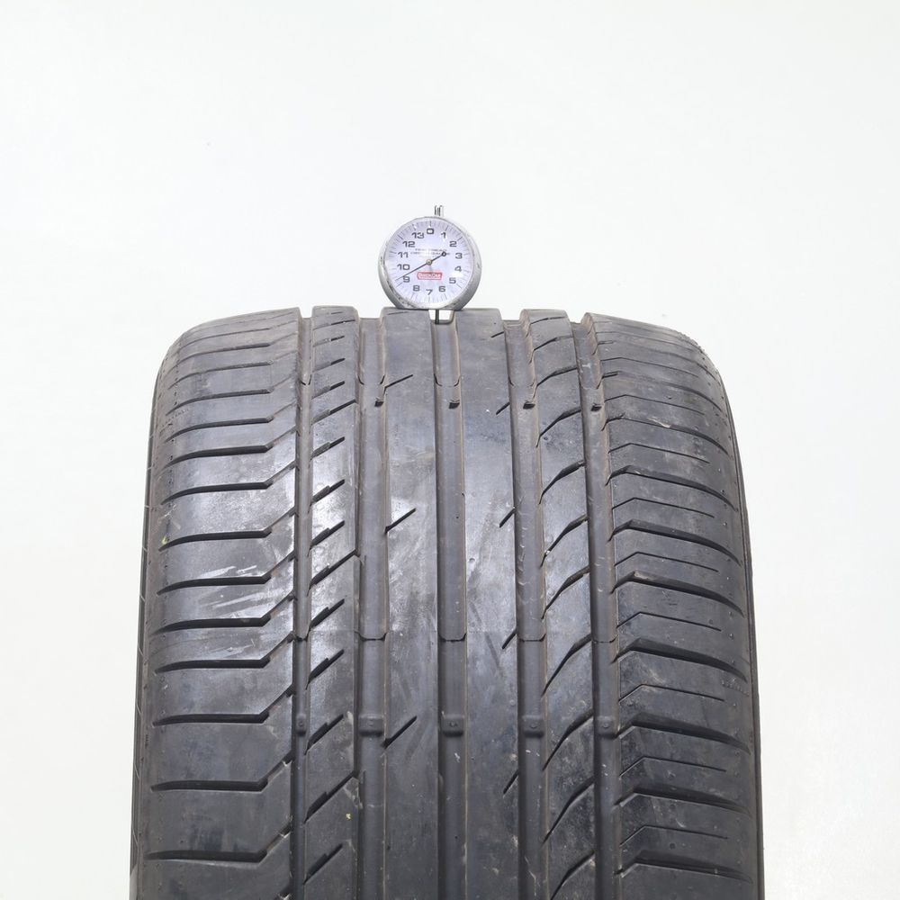 Used 285/40R21 Continental ContiSportContact 5 AO 109Y - 9/32 - Image 2
