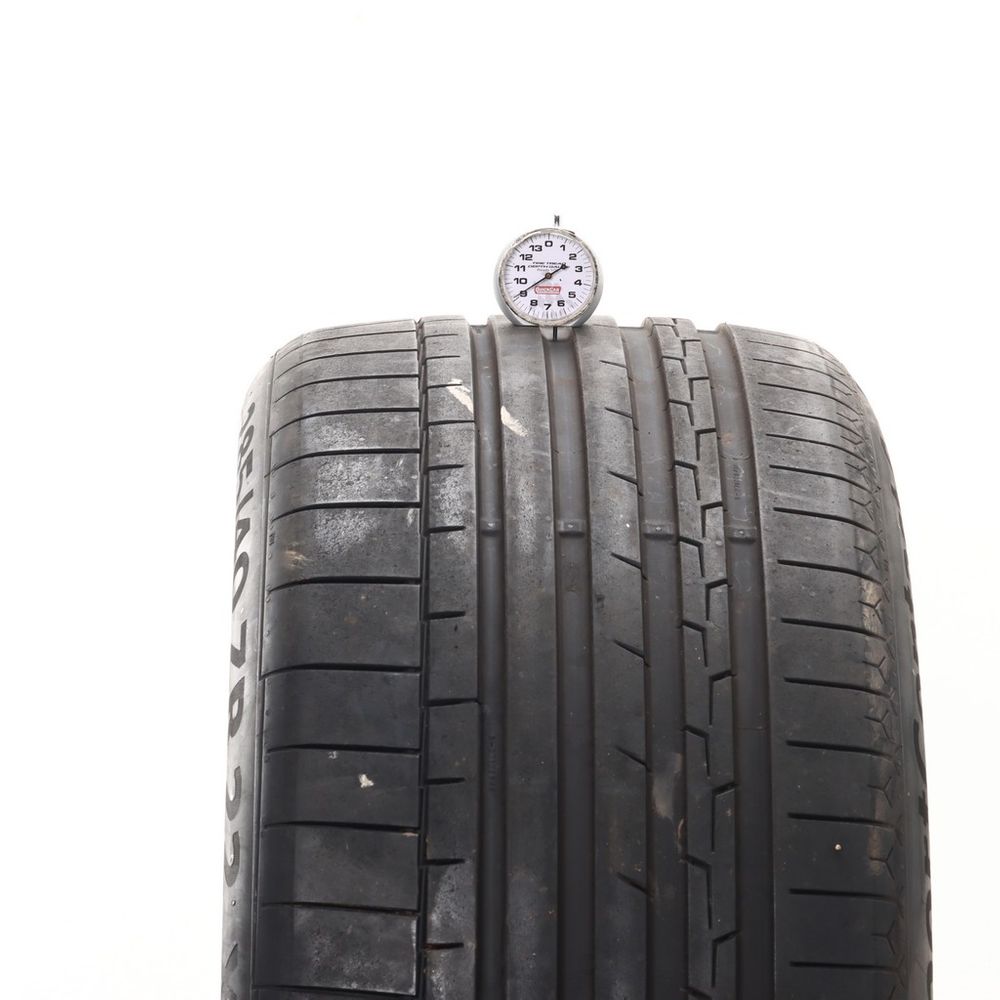 Used 285/40ZR22 Continental SportContact 6 MO1 110Y - 9/32 - Image 2