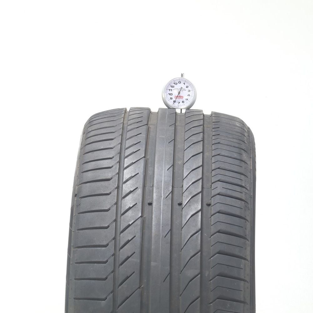 Set of (2) Used 255/40R21 Continental ContiSportContact 5 ContiSeal 102Y - 7-8/32 - Image 5
