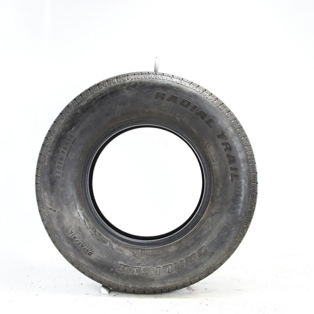 Set of (2) Used ST 215/75R14 Carlisle Radial Trail RH 1N/A - 7.5-8.5/32 - Image 3