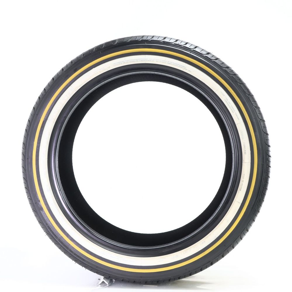 Set of (2) New 245/45R19 Vogue Custom Built Radial Gold/White 102V - Image 3