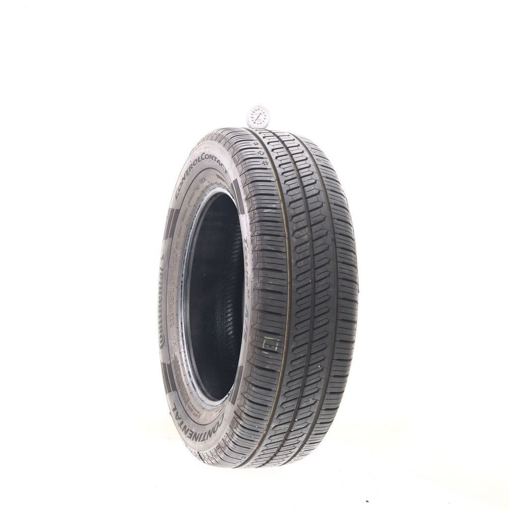 Set of (2) Used 225/65R17 Continental ControlContact Tour M A/S EV 102H - 8-9/32 - Image 1