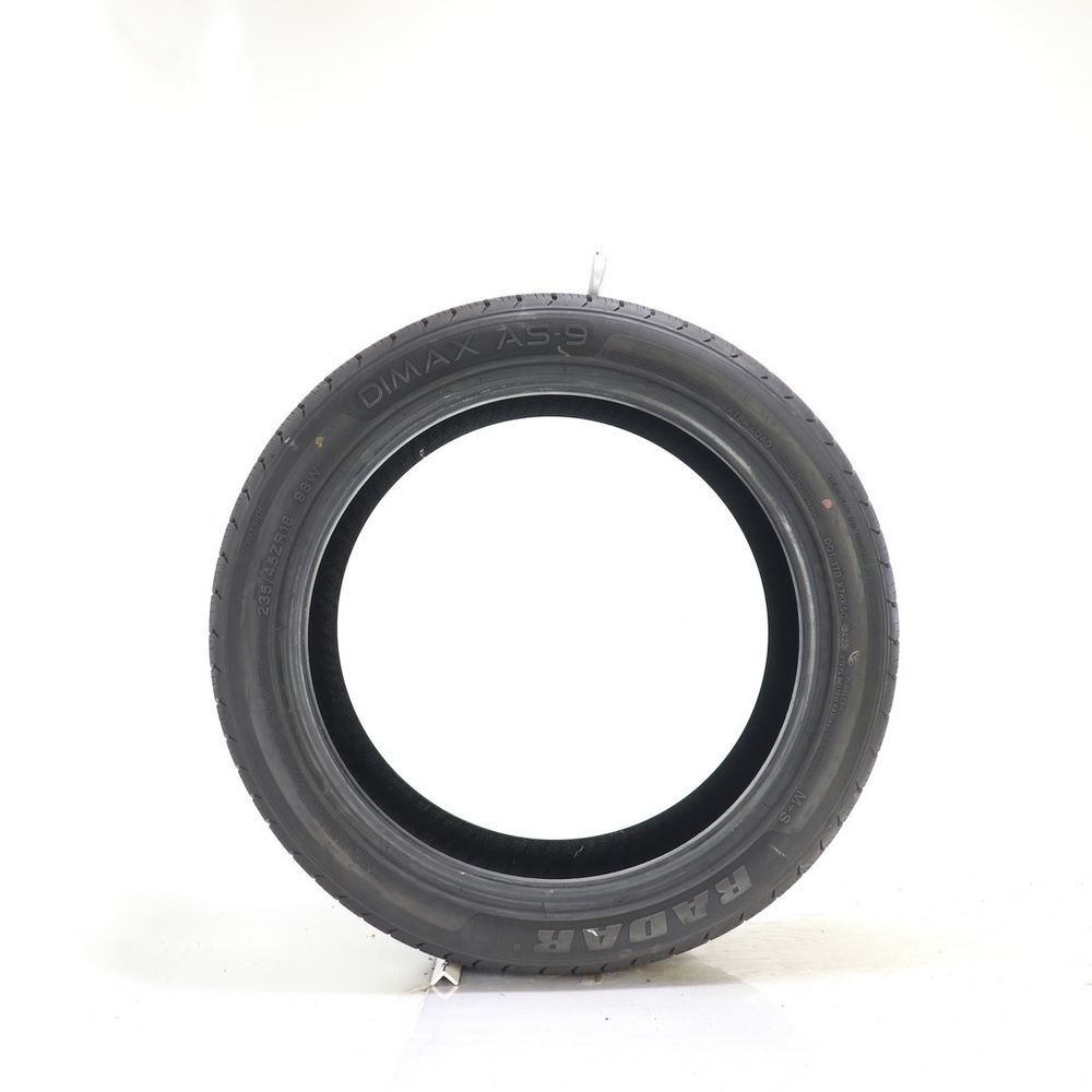 Set of (2) Used 235/45ZR18 Radar Dimax AS-9 98W - 8.5-9/32 - Image 6