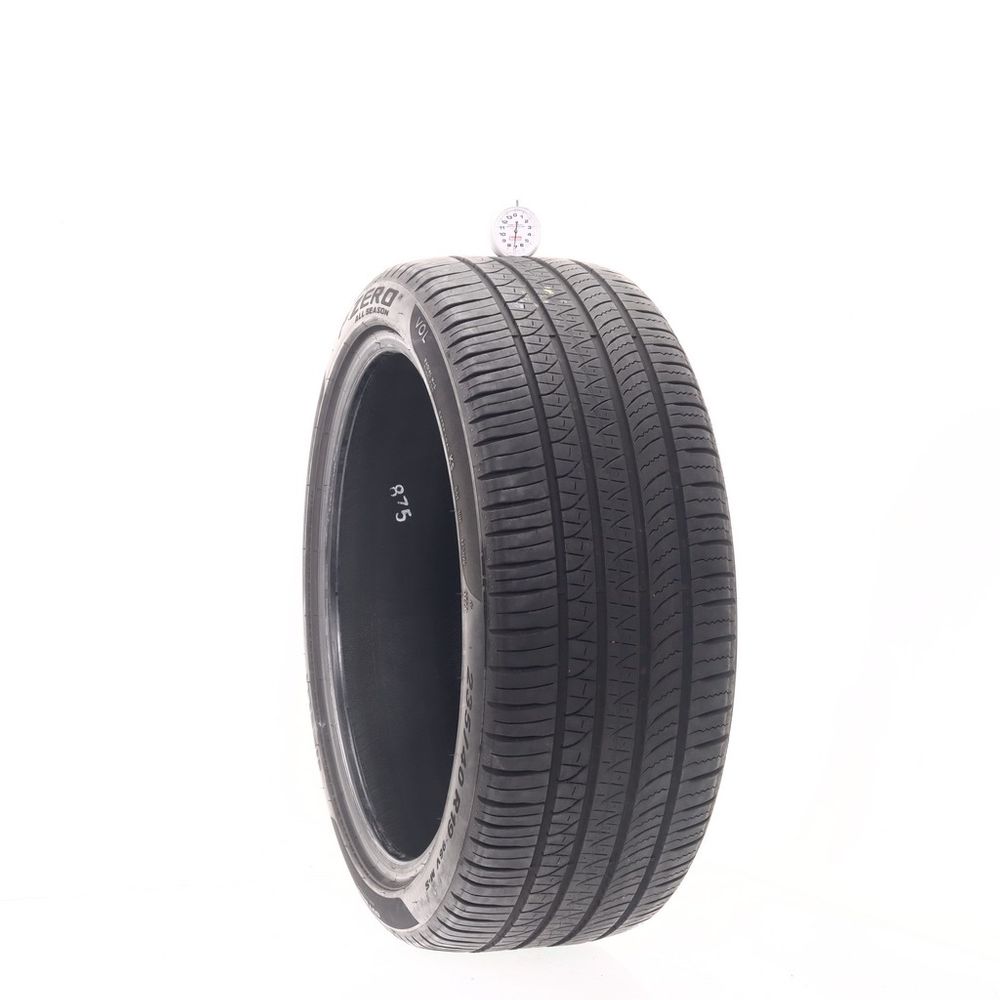Set of (2) Used 235/40R19 Pirelli P Zero VOL 96V - 6.5-7/32 - Image 4