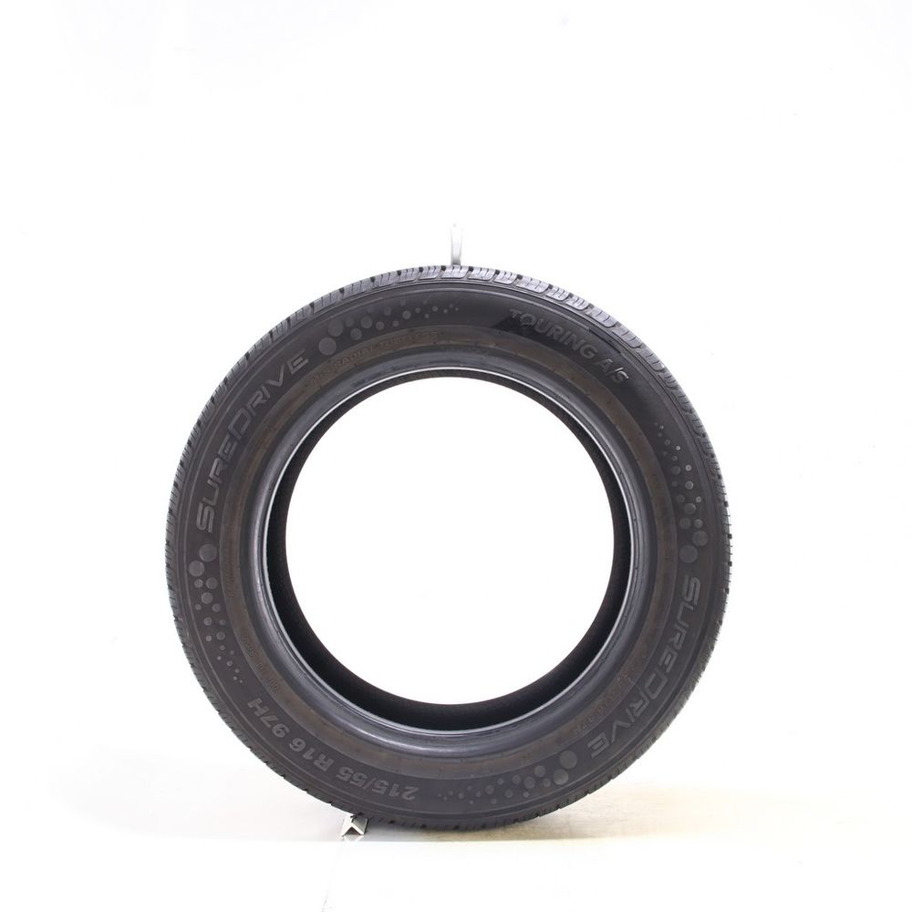 Set of (2) Used 215/55R16 SureDrive Touring A/S TA71 97H - 7-8/32 - Image 6