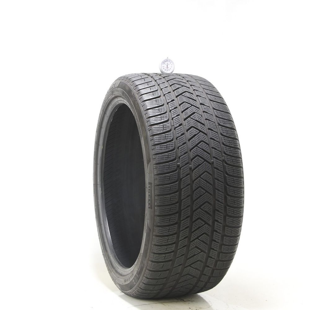 Set of (2) Used 295/35R21 Pirelli Scorpion Winter MO1 107V - 6-7/32 - Image 4