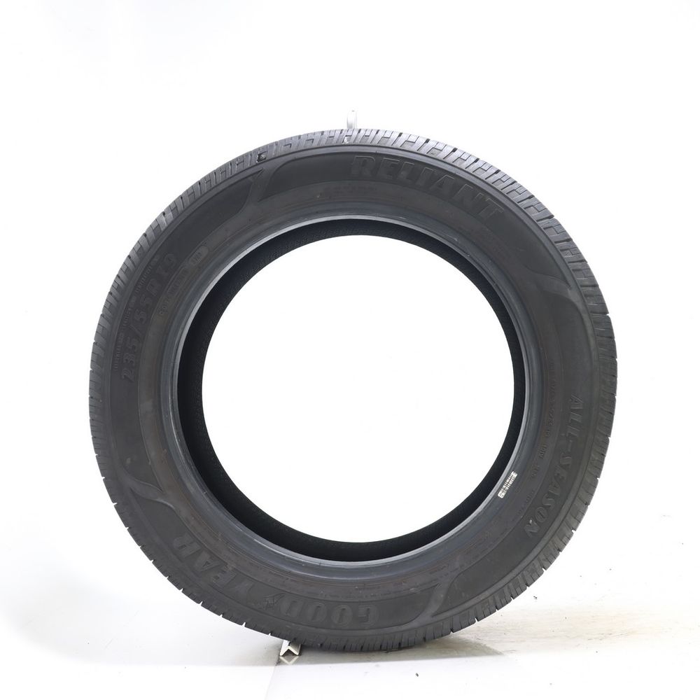 Set of (2) Used 235/55R19 Goodyear Reliant All-season 101V - 8.5-10/32 - Image 6