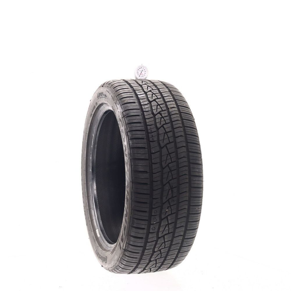 Set of (4) Used 245/45ZR18 Continental ControlContact Sport SRS Plus 100Y - 8/32 - Image 1