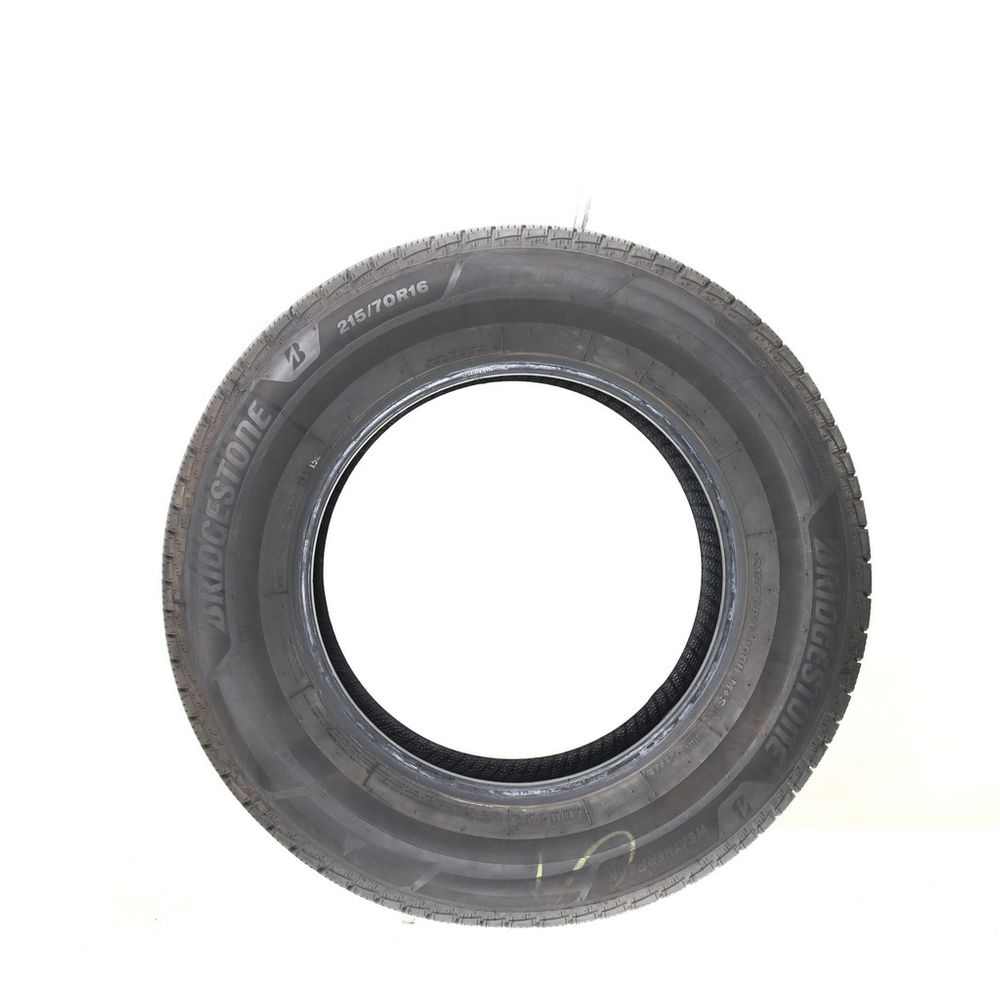 Set of (2) Used 215/70R16 Bridgestone WeatherPeak 100H - 9-9.5/32 - Image 6
