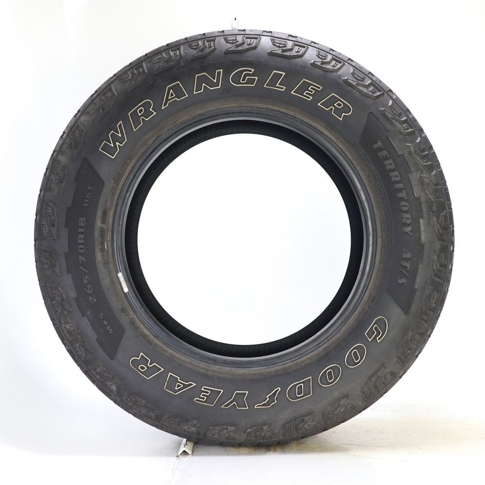 Used 265/70R18 Goodyear Wrangler Territory AT/S 116T - 6.5/32 - Image 3