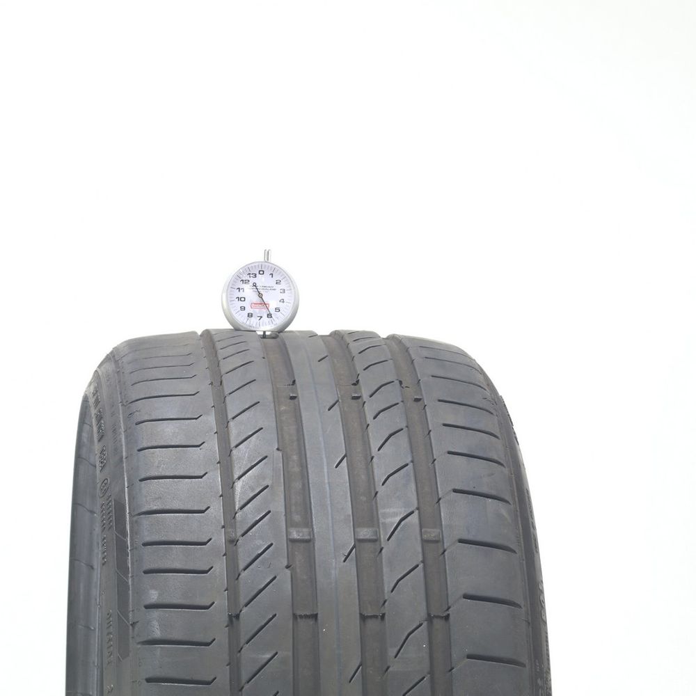 Set of (2) Used 265/30R20 Continental ContiSportContact 5P R01 ContiSilent 94Y - 5.5-7/32 - Image 2