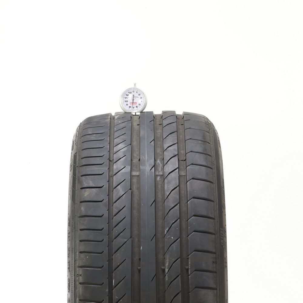 Set of (2) Used 265/30R20 Continental ContiSportContact 5P R01 ContiSilent 94Y - 5.5-7/32 - Image 5