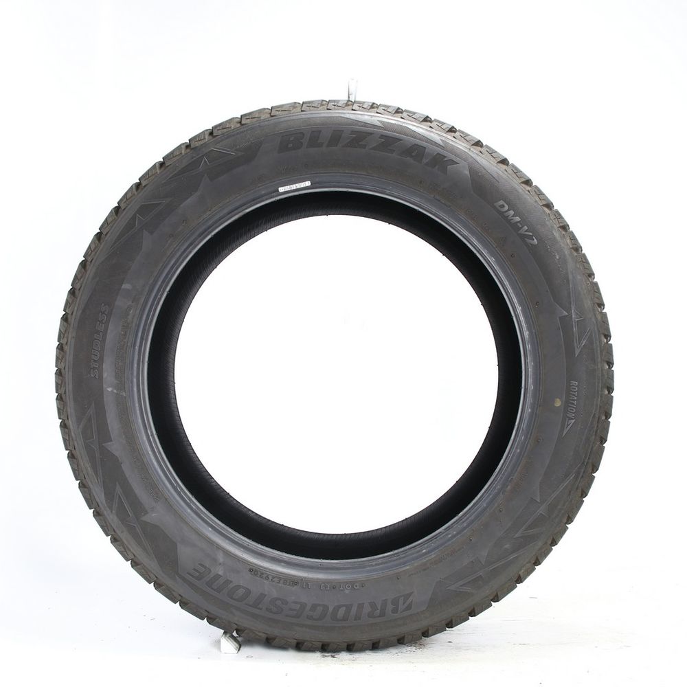 Set of (2) Used 255/55R20 Bridgestone Blizzak DM-V2 107T - 10-10.5/32 - Image 6