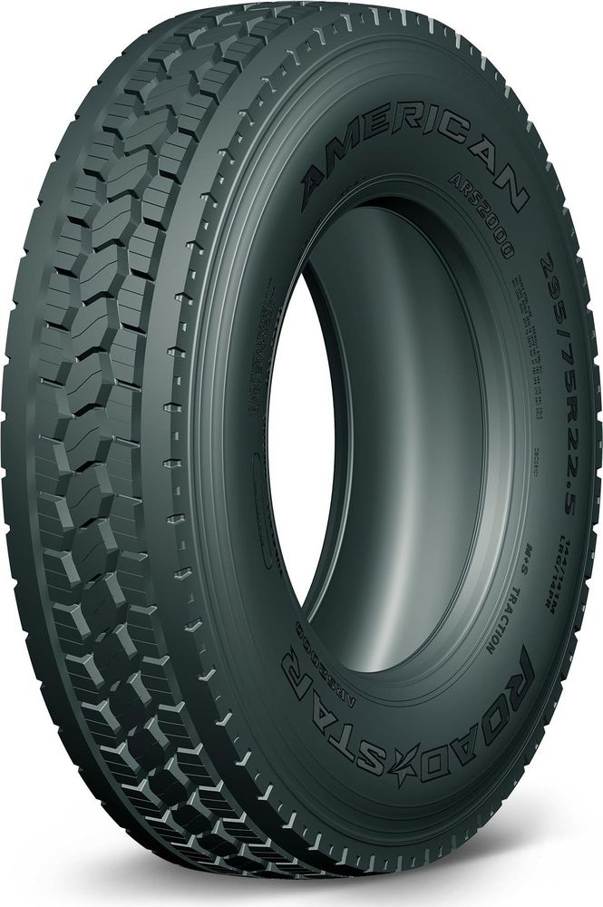 Set of (2) New 295/75R22.5 American Roadstar ARS2000 144/141M - Image 1