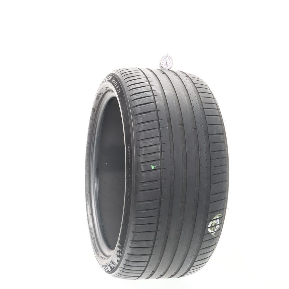 Set of (2) Used 315/35R21 Michelin Pilot Sport 4 SUV ZP 111Y - 6-6.5/32 - Image 4