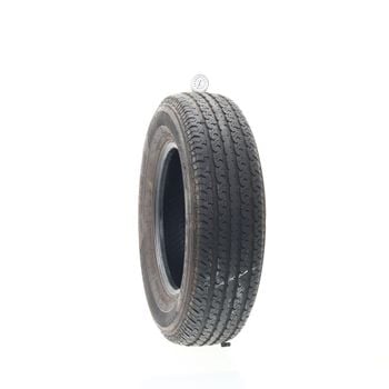 Set of (2) Used ST205/75R15 Trailer King II ST Radial 101/97L - 7.5-9/32
