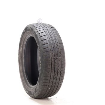 Set of (2) Used 235/55R19 Continental CrossContact Winter AO 101H - 7/32