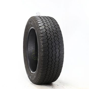 Set of (2) Used 255/60R20 Goodyear Wrangler All-Terrain Adventure LR 113H - 7.5-8.5/32
