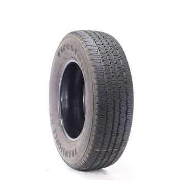 Set of (4) Driven Once LT245/75R17 Firestone Transforce HT 121/118R - 12-13/32