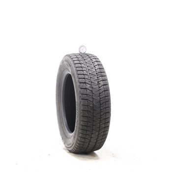 Set of (2) Used 195/65R15 Bridgestone Blizzak WS90 Studless 91H - 9/32