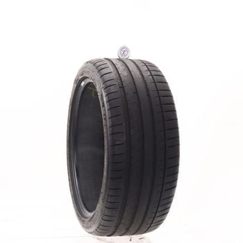 Set of (2) Used 255/40ZR20 Michelin Pilot Sport 4 S 101Y - 8-9/32
