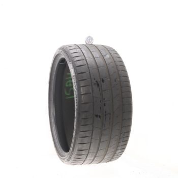 Set of (2) Used 285/30ZR22 Continental SportContact 7 AO ContiSilent 101Y - 7-8.5/32