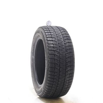 Set of (2) Used 235/55R17 Bridgestone Blizzak WS90 Studless 99H - 10-10.5/32