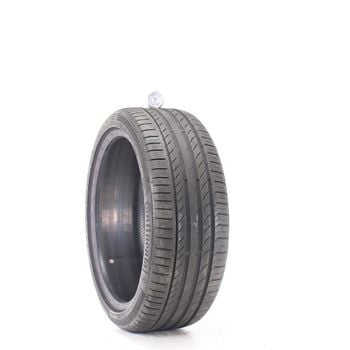 Set of (2) Used 225/40R19 Continental ContiSportContact 5P SSR MOE 93Y - 6-7.5/32