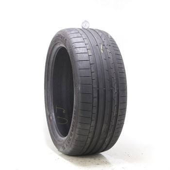 Set of (2) Used 285/40R22 Continental SportContact 6 AO 110Y - 8-8.5/32