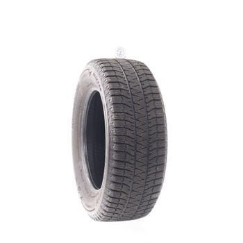 Set of (2) Used 225/60R16 Bridgestone Blizzak WS90 Studless 98H - 7.5-8/32