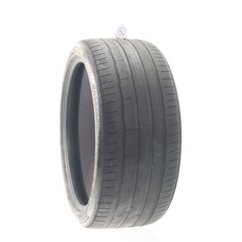 Set of (2) Used 285/35R22 Hankook Ventus S1 evo3 EV AO Sound Absorber 106H - 5-5.5/32